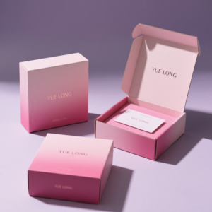 Luxury Corrugated Beautiful Packaging Mailer Boxes for Cosmetics