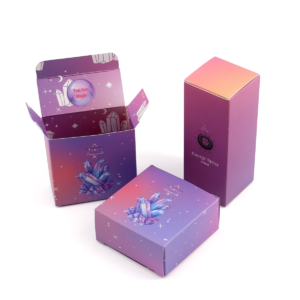 Custom Cosmetic Skin Care Paper Box Packaging