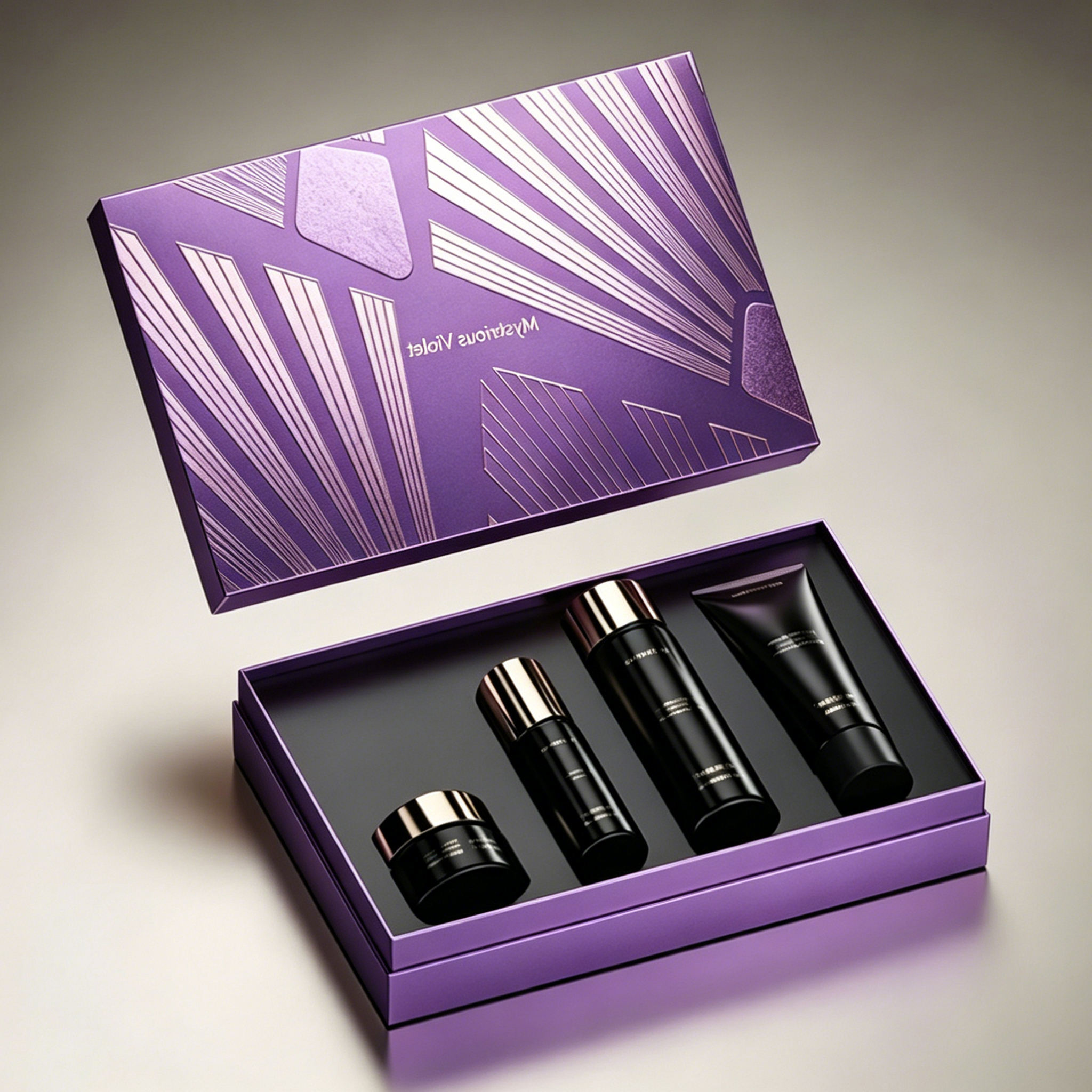 Luxury Paper Box Packaging Gift Box Lid and Base Box - Image 3