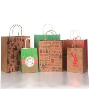 Festive Paper Bag for Seasonal Promotions