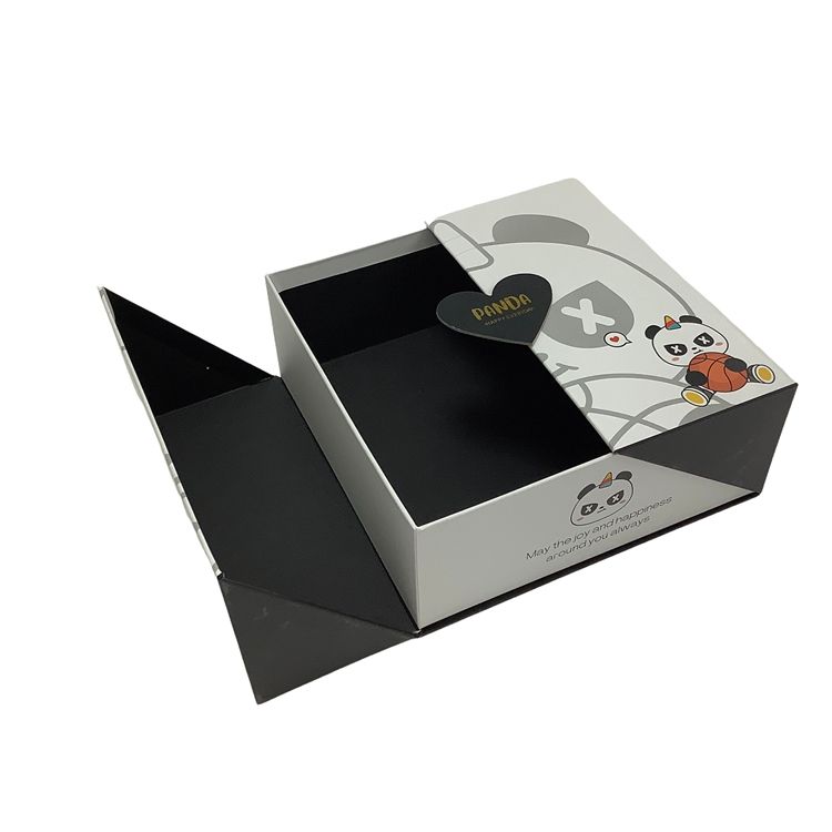 Customized Double Door Gift Box Cardboard With Logo - Image 3