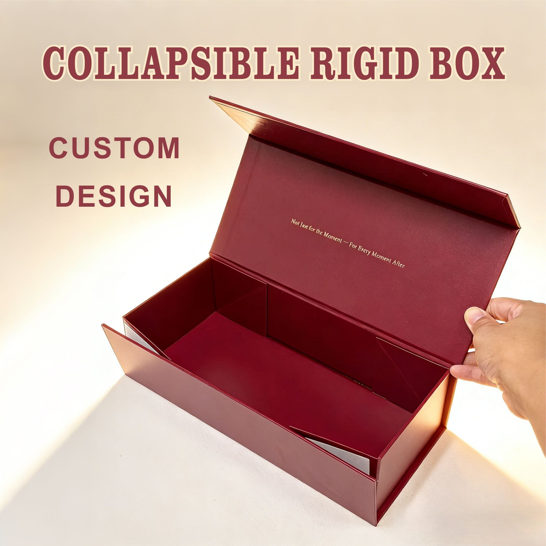 Luxury Packaging Custom Magnetic box with Own logo - Image 3