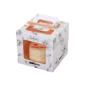 Customized FSC certified recyclable cake box