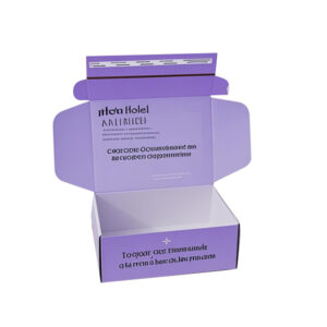 Elegant Mysterious Brand-Defining Purple Skincare Mailer Boxes